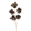 Ramura decorativa, verde, 104 cm, Hortensie - Simona's Christmas