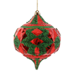 Glob din sticla, verde, 20 cm, Aster - Simona's Christmas