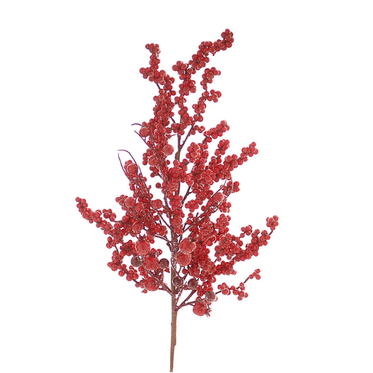 Ramura decorativa Berries, rosu, 72 cm, Silvan - Simona's Christmas