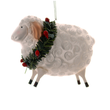 Ornament pentru brad , alb, 9 cm, Sheep - Simona's Christmas