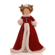 Decoratiune papusa, rosu, 43 cm, Princess Joy - Simona's Christmas