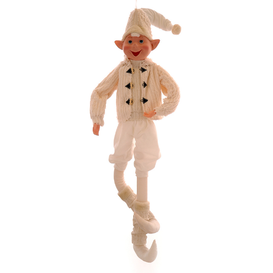 Decoratiune spiridus, ivoar, 122 cm, Bertschy - Simona's Christmas