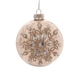 Glob din sticla, auriu, 10 cm, Xanthe - Simona's Christmas