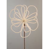 Floare decorativa Pearl, alb, 40 cm, Marceline - Simona's Christmas