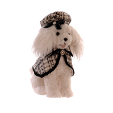 Decoratiune catel, alb, 30 cm, Aveline - Simona's Christmas