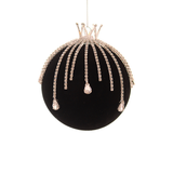 Glob din sticla, negru, 10 cm, Michael - Simona's Christmas