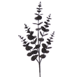 Ramura decorativa, negru, 83 cm, Shiny - Simona's Christmas