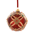 Glob din sticla, multicolor, 10 cm, Estelle - Simona's Christmas