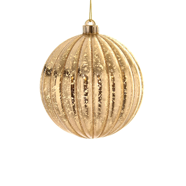 Glob din sticla, auriu, 15 cm, Jomei - Simona's Christmas