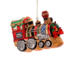 Ornament pentru brad trenulet, auriu, 11.4 cm, Balthazar - Simona's Christmas