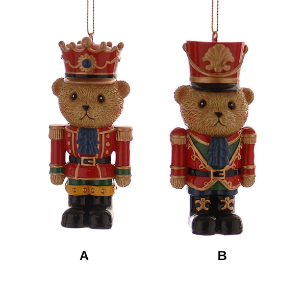 Ornament pentru brad urs, 9 cm, Barnacles - Simona's Christmas