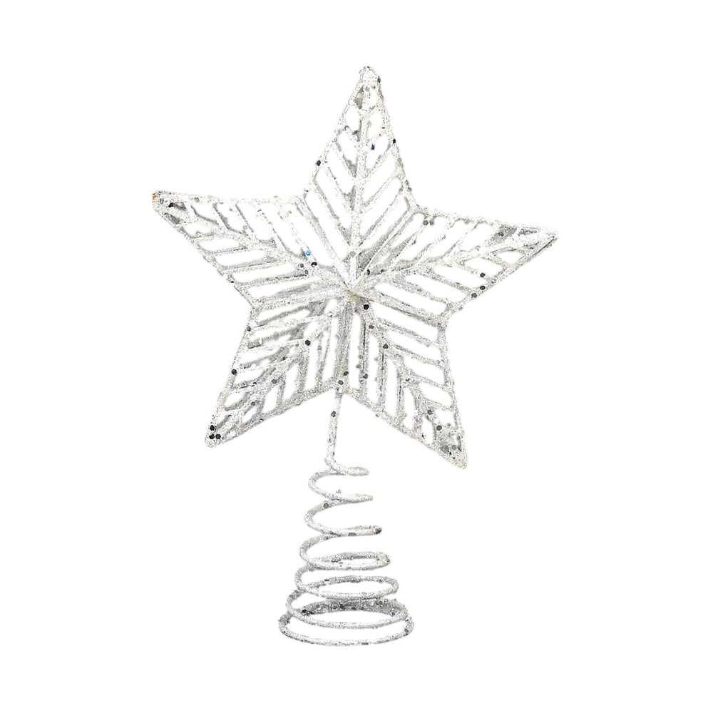 Varf de brad Astro, alb, 20 cm - SIMONA'S Christmas