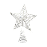 Varf de brad Astro, alb, 20 cm - SIMONA'S Christmas