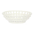 Vas central, alb, 29 cm, Catturata - SIMONA'S COLLECTION