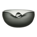 Vas central din sticla, gri, 22 cm, Misciolgo - SIMONA'S COLLECTION