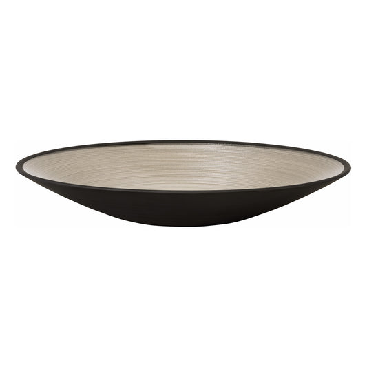 Vas central din sticla, negru, 31 cm, Glass Bowls - ROSENTHAL
