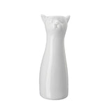 Vaza alba din portelan, 14 cm, Cat - HUTSCHENREUTHER