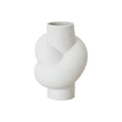 Vaza alba din portelan, 14 cm, Node White - ROSENTHAL