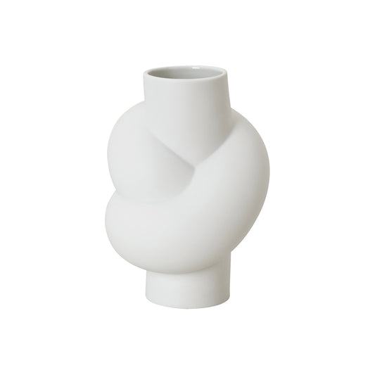 Vaza alba din portelan, 14 cm, Node White - ROSENTHAL