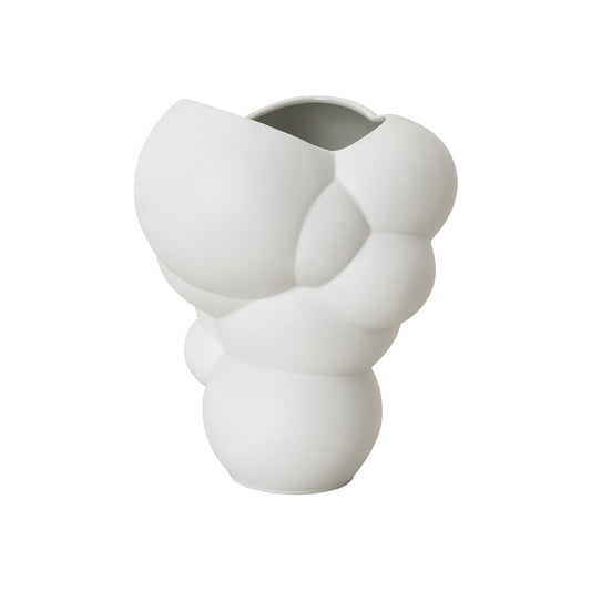 Vaza alba din portelan, 14 cm, Skum White Mat - ROSENTHAL