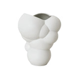 Vaza alba din portelan, 14 cm, Skum White Mat - ROSENTHAL