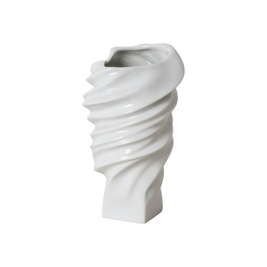 Vaza alba din portelan, 15 cm, Squall White by Cedric Ragot - ROSENTHAL