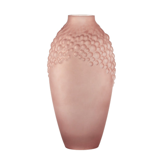 Vaza decorativa Bubble, roz prafuit, 30 cm - SIMONA'S COLLECTION