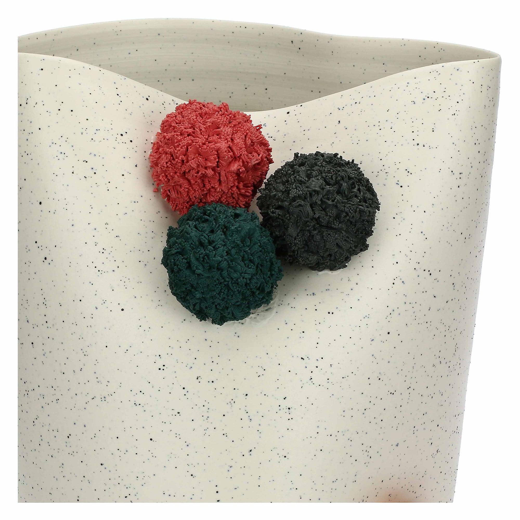 Vaza din ceramica, 21x35 cm, Pompompon - SIMONA'S COLLECTION