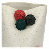 Vaza din ceramica, 21x35 cm, Pompompon - SIMONA'S COLLECTION