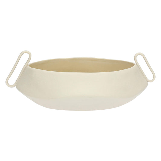 Vaza din ceramica, alb, 32x11 cm, Portami - SIMONA'S COLLECTION