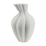 Vaza din ceramica, Atena, alb, 25x39 cm - SIMONA'S COLLECTION
