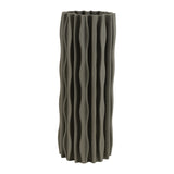 Vaza din ceramica, Atena, gri, 16x40 cm - SIMONA'S COLLECTION