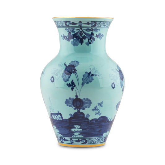 Vaza din portelan, 25 cm, Oriente Italiano Iris - GINORI 1735