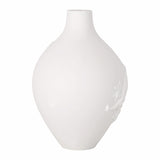 Vaza decorativa din portelan, 33 cm, Barocco 3D White - VERSACE