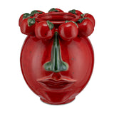 Vaza din portelan, rosu, 26 cm, Arciboldo - SIMONA'S COLLECTION