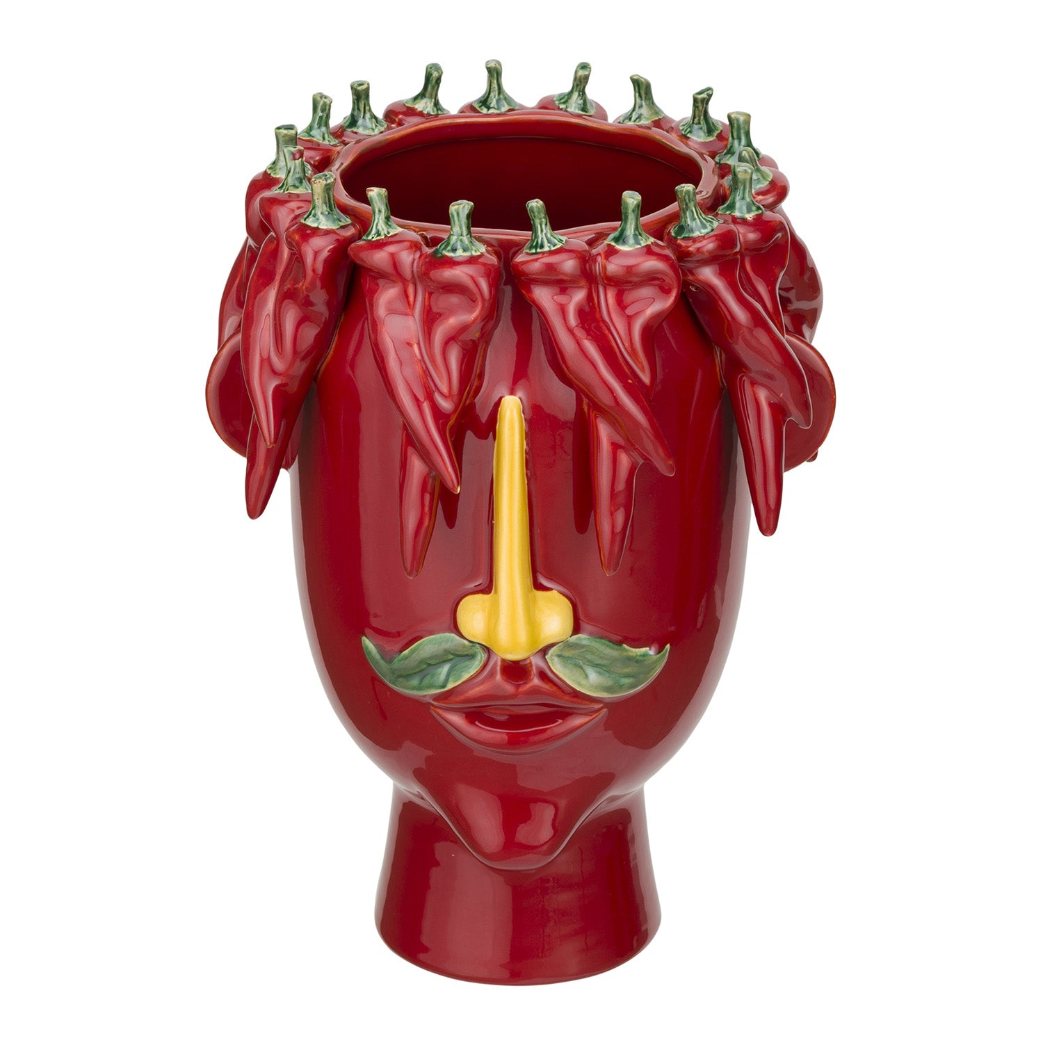 Vaza din portelan, rosu, 32 cm, Arciboldo - SIMONA'S COLLECTION