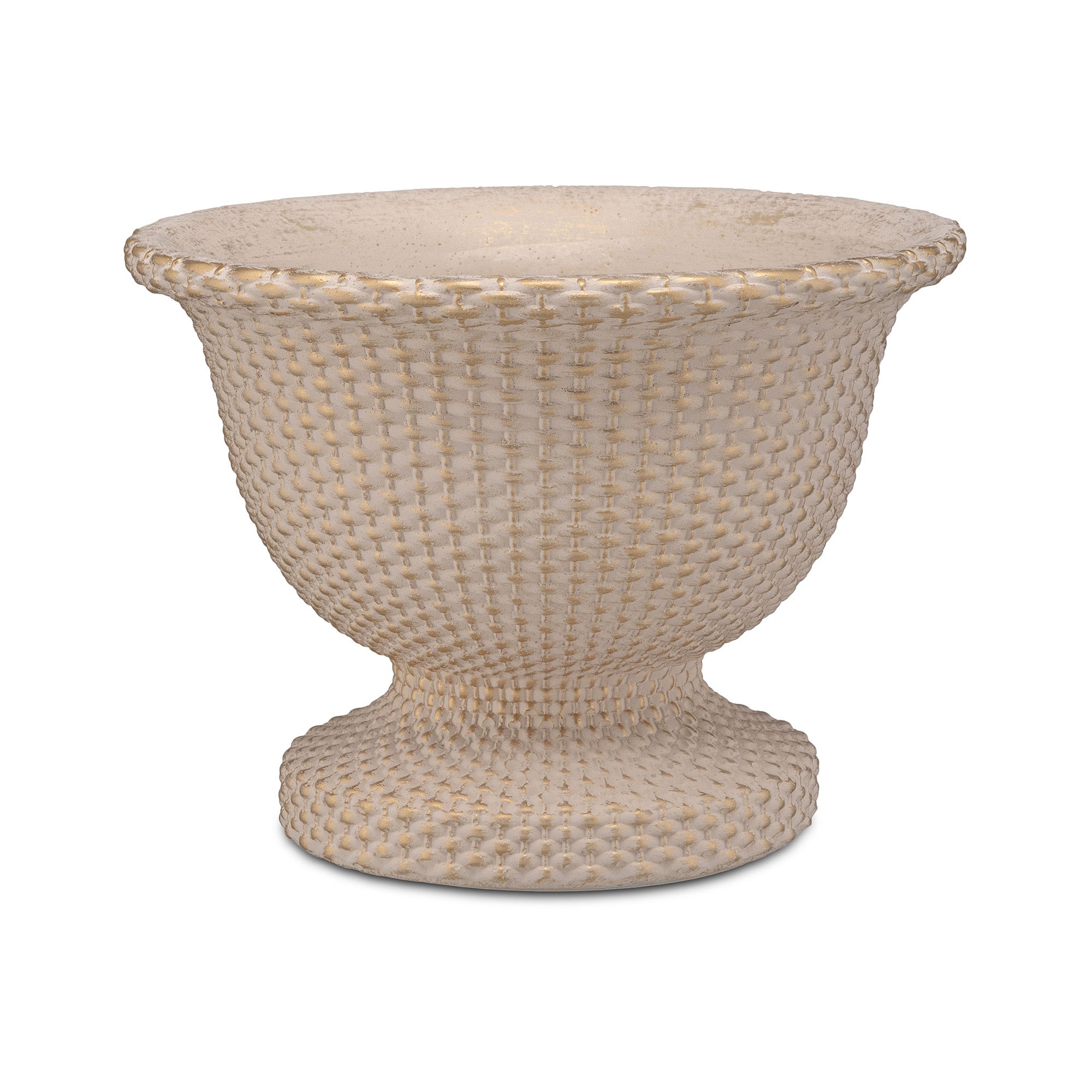 Vaza din rasina, crem, 15 cm, Imperoro - SIMONA'S COLLECTION