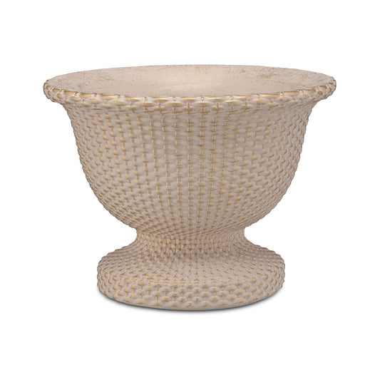 Vaza din rasina, crem, 15 cm, Imperoro - SIMONA'S COLLECTION