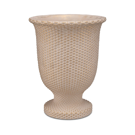 Vaza din rasina, crem, 27 cm, Imperoro - SIMONA'S COLLECTION