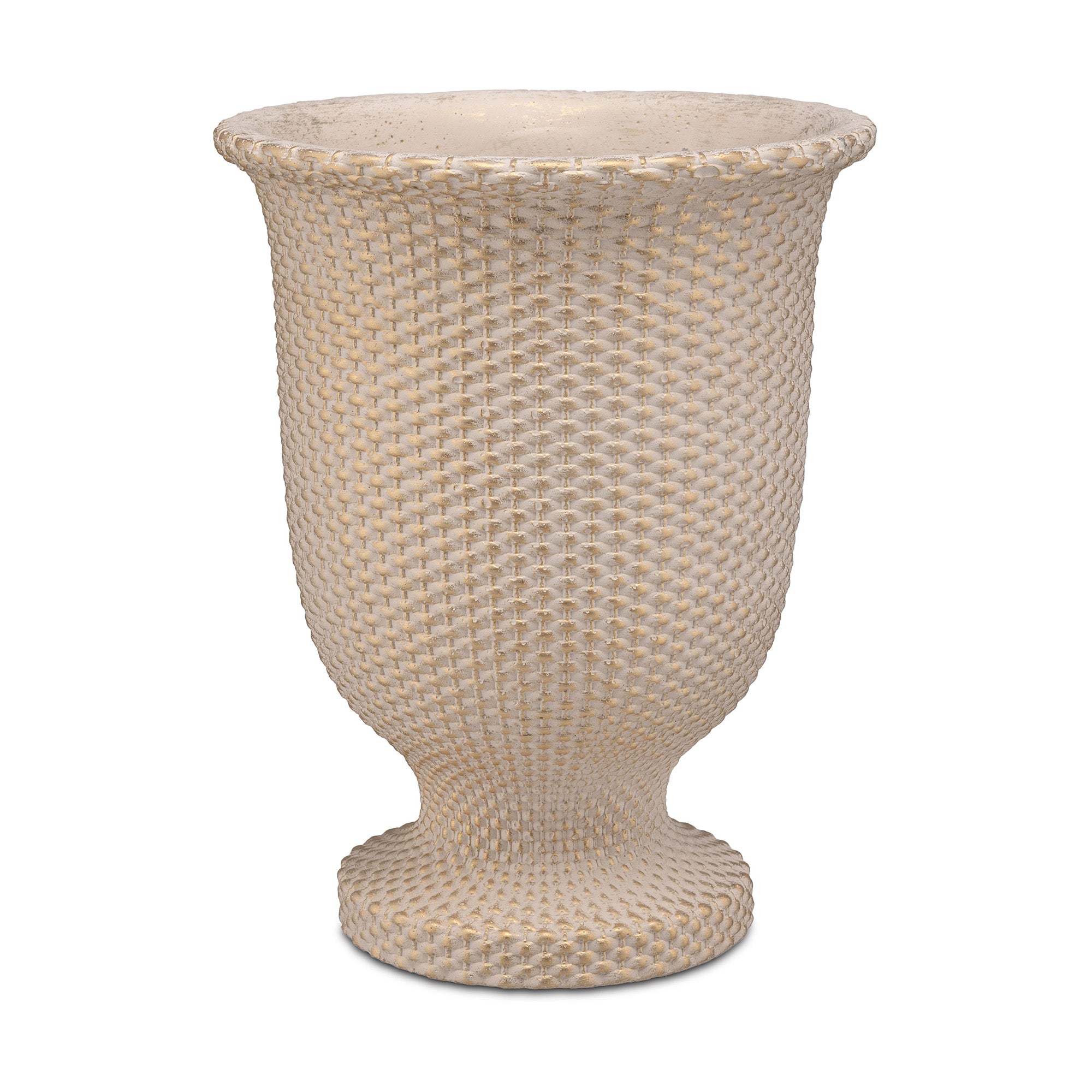 Vaza din rasina, crem, 32 cm, Imperoro - SIMONA'S COLLECTION