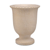 Vaza din rasina, crem, 32 cm, Imperoro - SIMONA'S COLLECTION