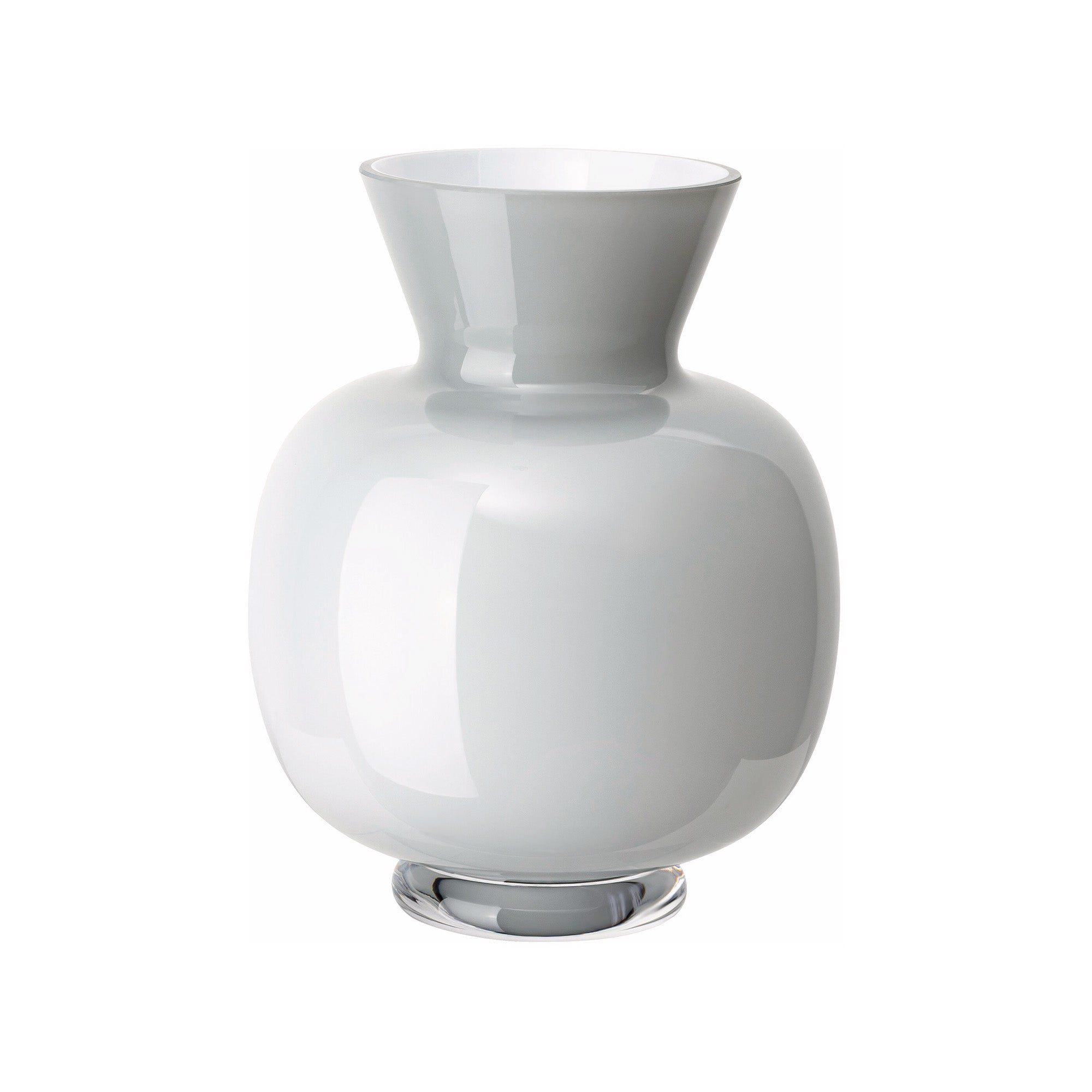 Vaza din sticla, 24 cm, Anna Light Grey - ROSENTHAL