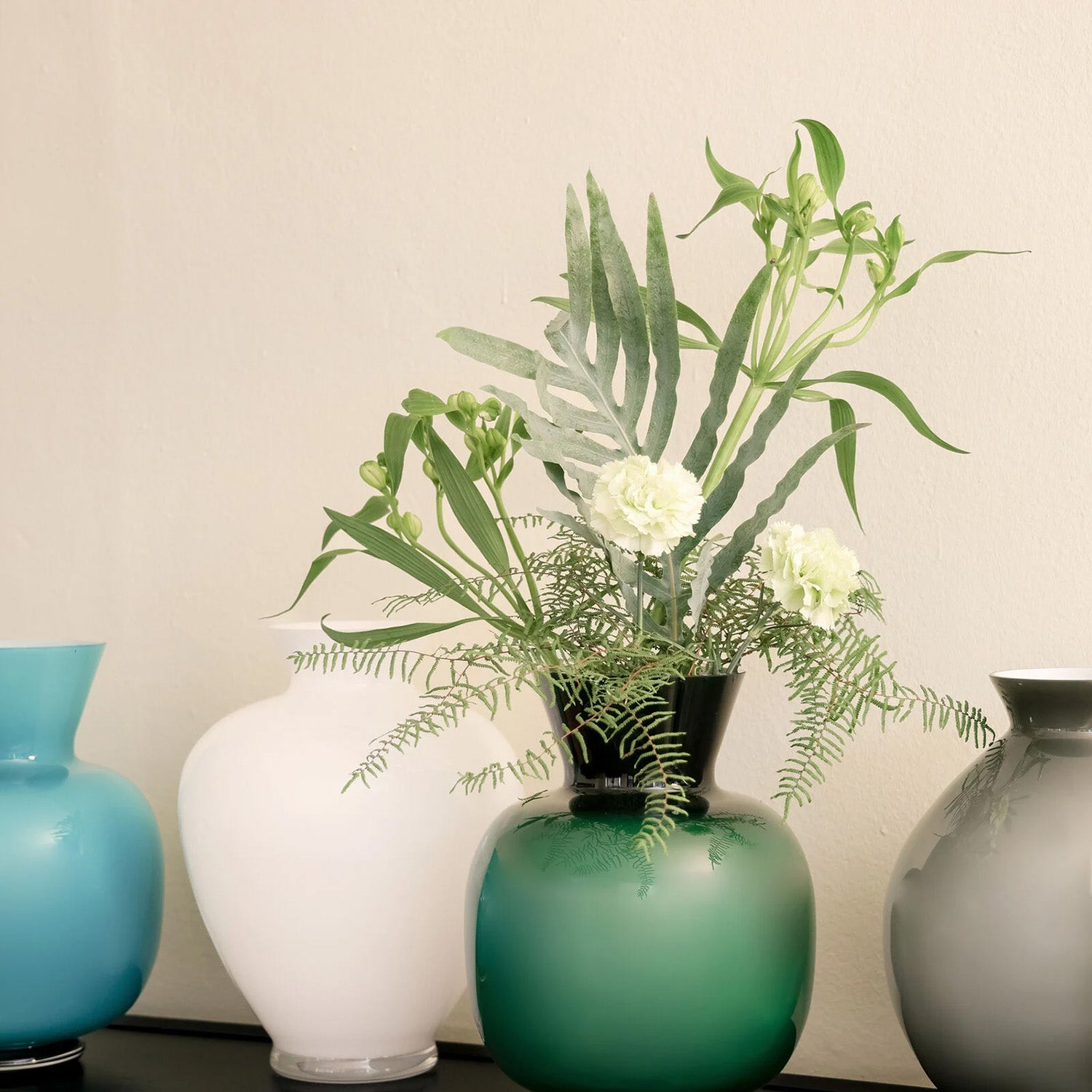 Vaza din sticla, 34 cm, Anna Green - ROSENTHAL