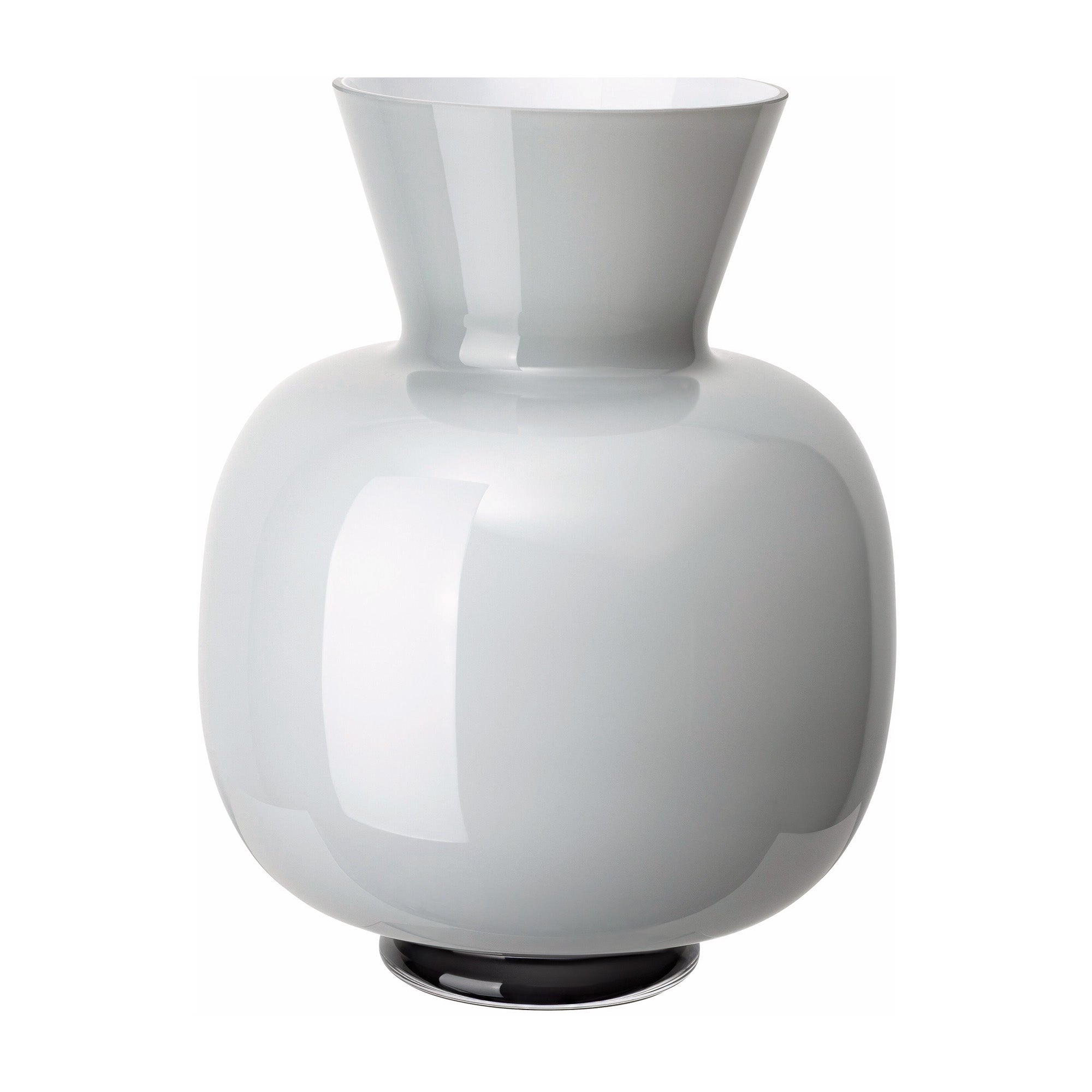 Vaza din sticla, 34 cm, Anna Light Grey - ROSENTHAL