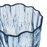 Vaza din sticla, Blue, 27 cm, Crackle by Asa Jungnelius - KOSTA BODA