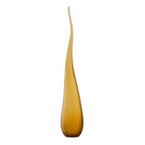Vaza din sticla, chihlimbariu, 83 cm, Aria - SALVIATI