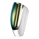 Vaza din sticla cristalina, Blue/Brown, 31 cm, Mirage by Goran Warff - KOSTA BODA