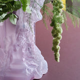 Vaza din sticla cristalina, Cool Pink, 35 cm, Rocky Baroque by Hanna Hansdotter - KOSTA BODA