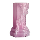 Vaza din sticla cristalina, Cool Pink, 35 cm, Rocky Baroque by Hanna Hansdotter - KOSTA BODA