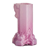 Vaza din sticla cristalina, Cool Pink, 35 cm, Rocky Baroque by Hanna Hansdotter - KOSTA BODA